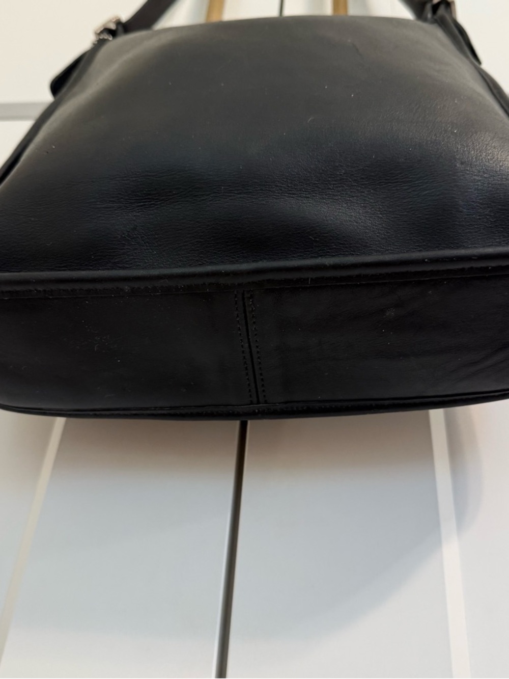 COACH Vintage Andrea Shoulder Bag Leather 9073 - Picture 5 of 10